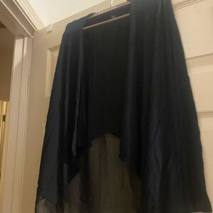 a.n.a Black Women's Poncho